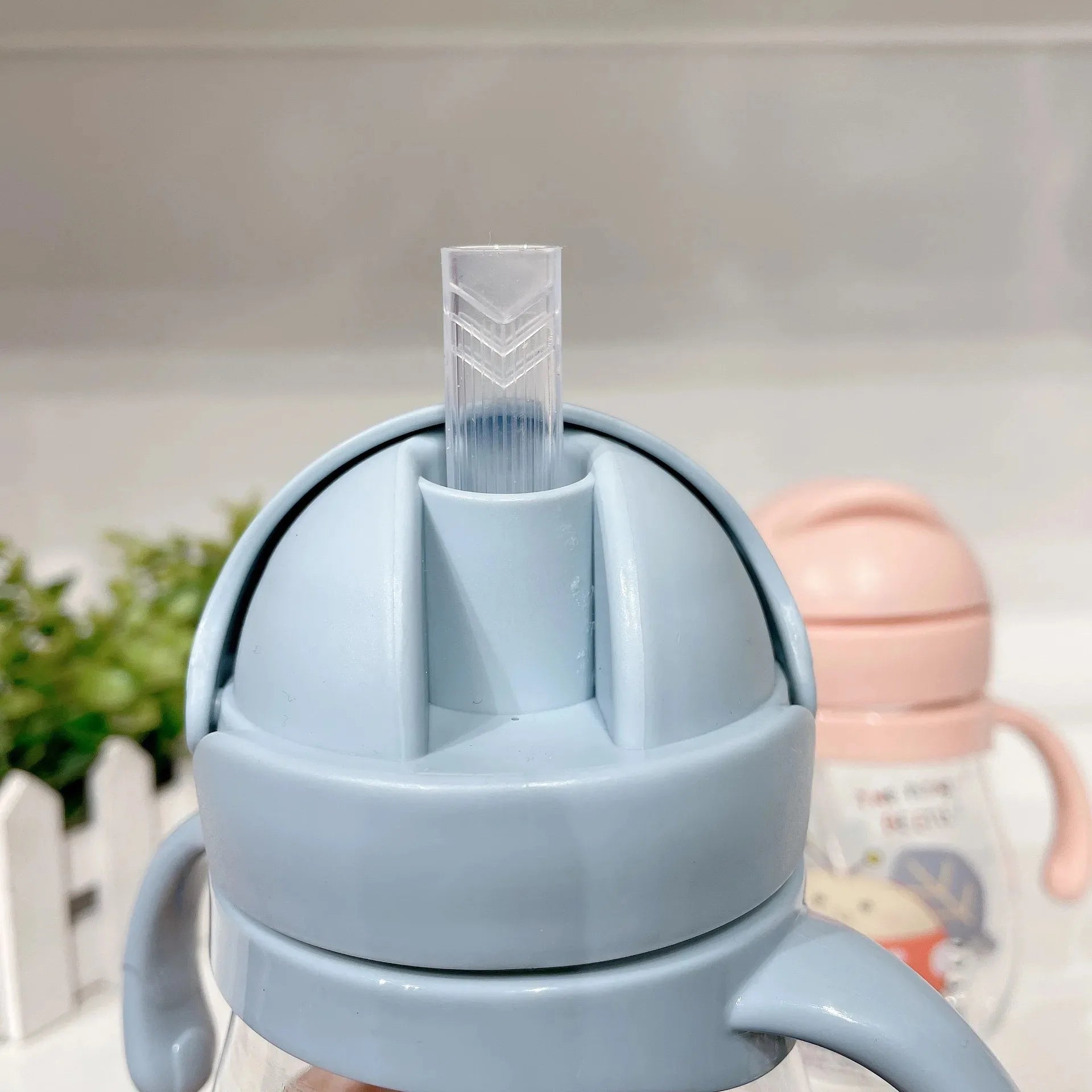 Baby Sippy Cup with Weighted Straw - Anti-Choke Design