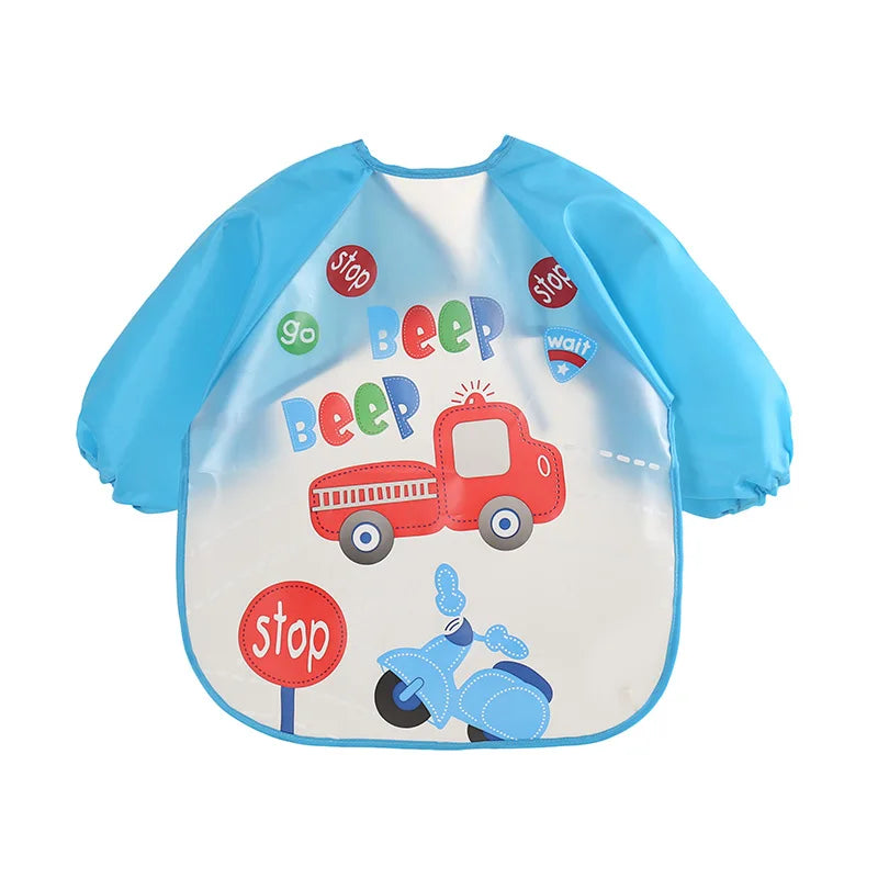 Waterproof EVA Long Sleeve Baby Bib - MamaNest