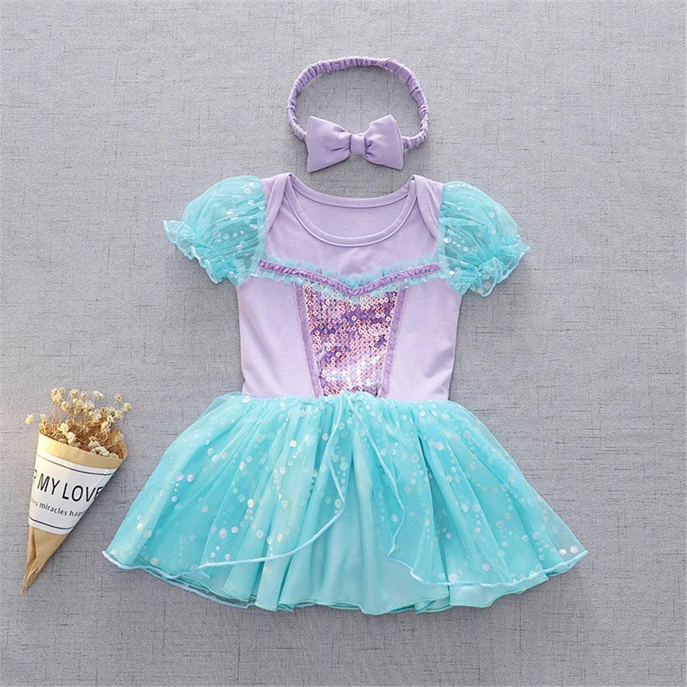 Fairy Princess Baby Romper with Tutu - 1st Birthday Dress - MamaNest