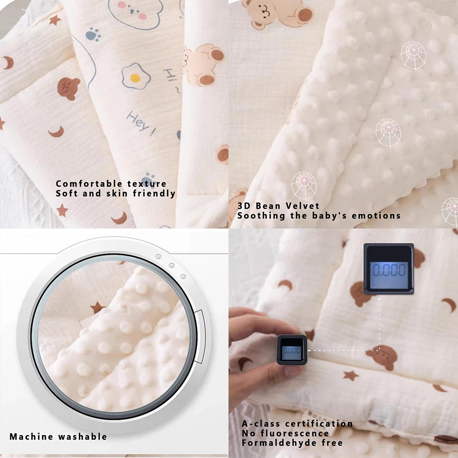 Newborn Baby Stroller Seat Cushion, Baby Soft Mattress, Children's Stroller Car Seat Cushion, Children's Stroller Accessories, Baby Holiday Gift
