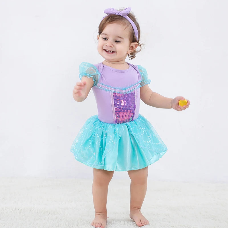 Fairy Princess Baby Romper with Tutu - 1st Birthday Dress - MamaNest
