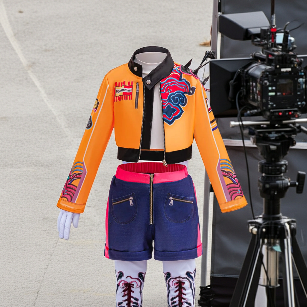 Girls Stage Costume Set 3-Piece - Performance Outfit (4-12 Years) - MamaNest